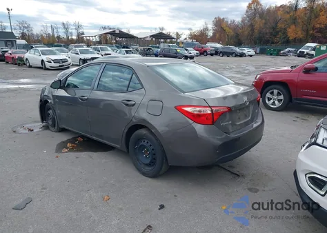 2018 Toyota Corolla Le from USA, damaged, VIN 2T1BURHE9JC027822